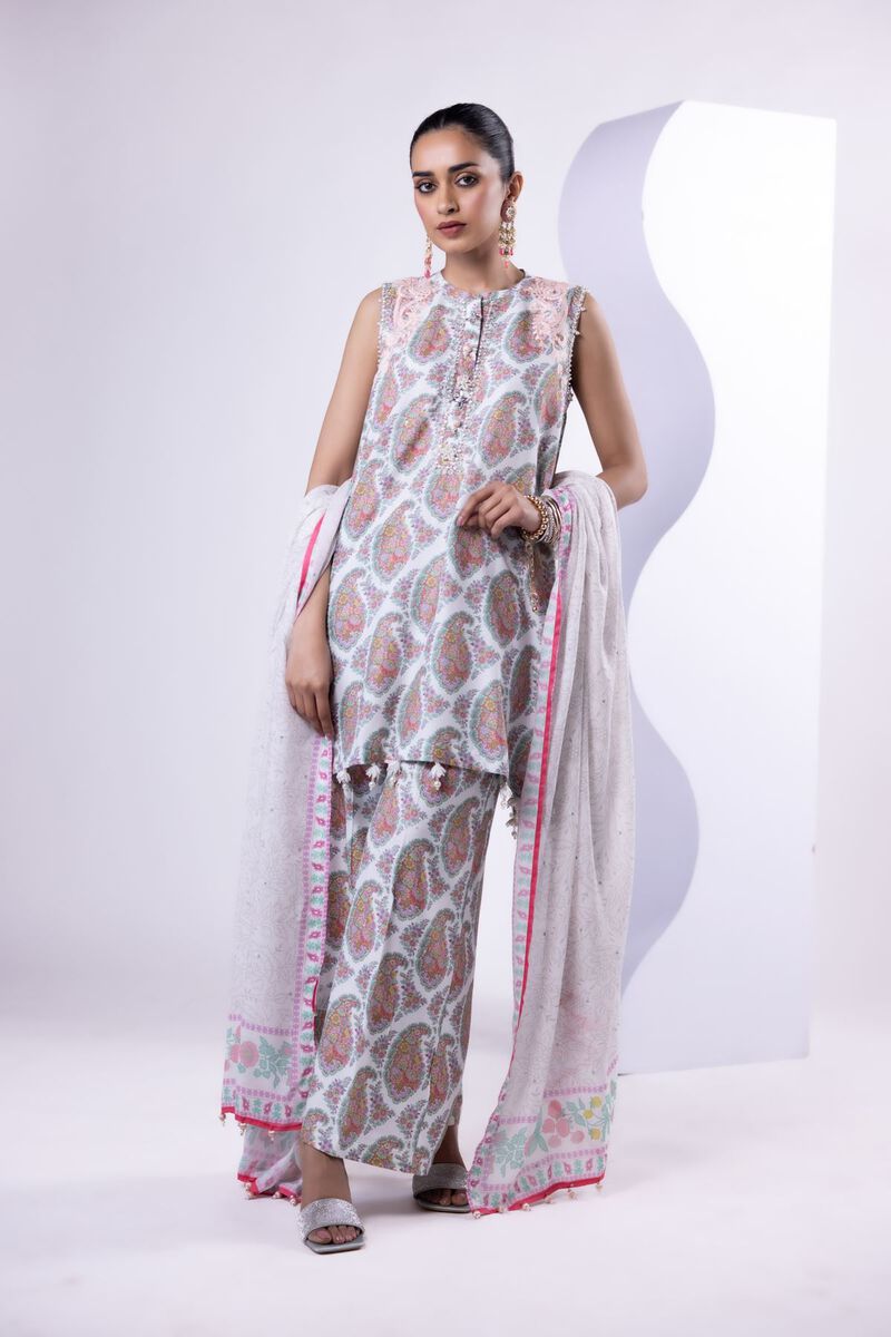 Embroidered | Viscose Oak Silk | Kurta | GBP 30.00