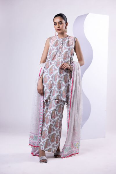 Embroidered | Viscose Oak Silk | Kurta | GBP 60.00