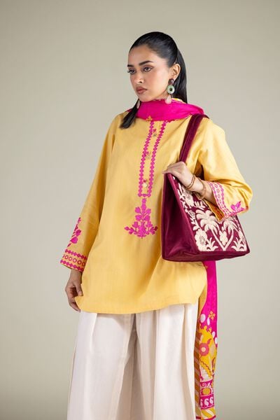 Embroidered | Cotton Dobby | Kurta | GBP 25.00