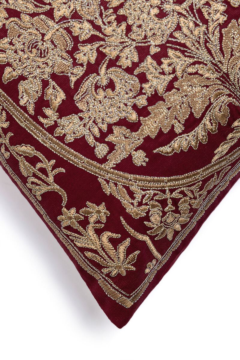 Cotton Duck | Embroidered | Cushion Cover | null