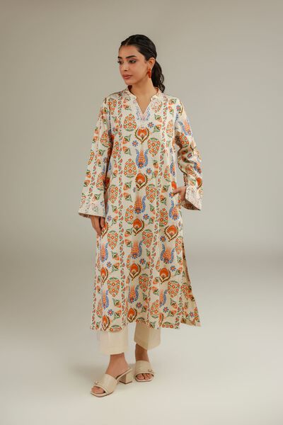 Printed | Textured Cotton | Cotton Pants | GBP 15.00