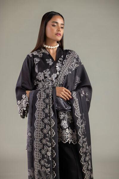 Embroidered | Raw Silk | Dupatta | GBP 25.00