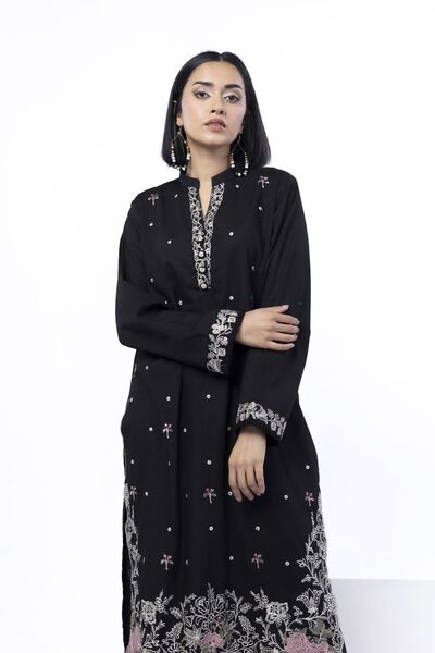 Embroidered | Heavy Textured Cotton | Tailored 2 Piece | Top and Bottom | GBP 40.00