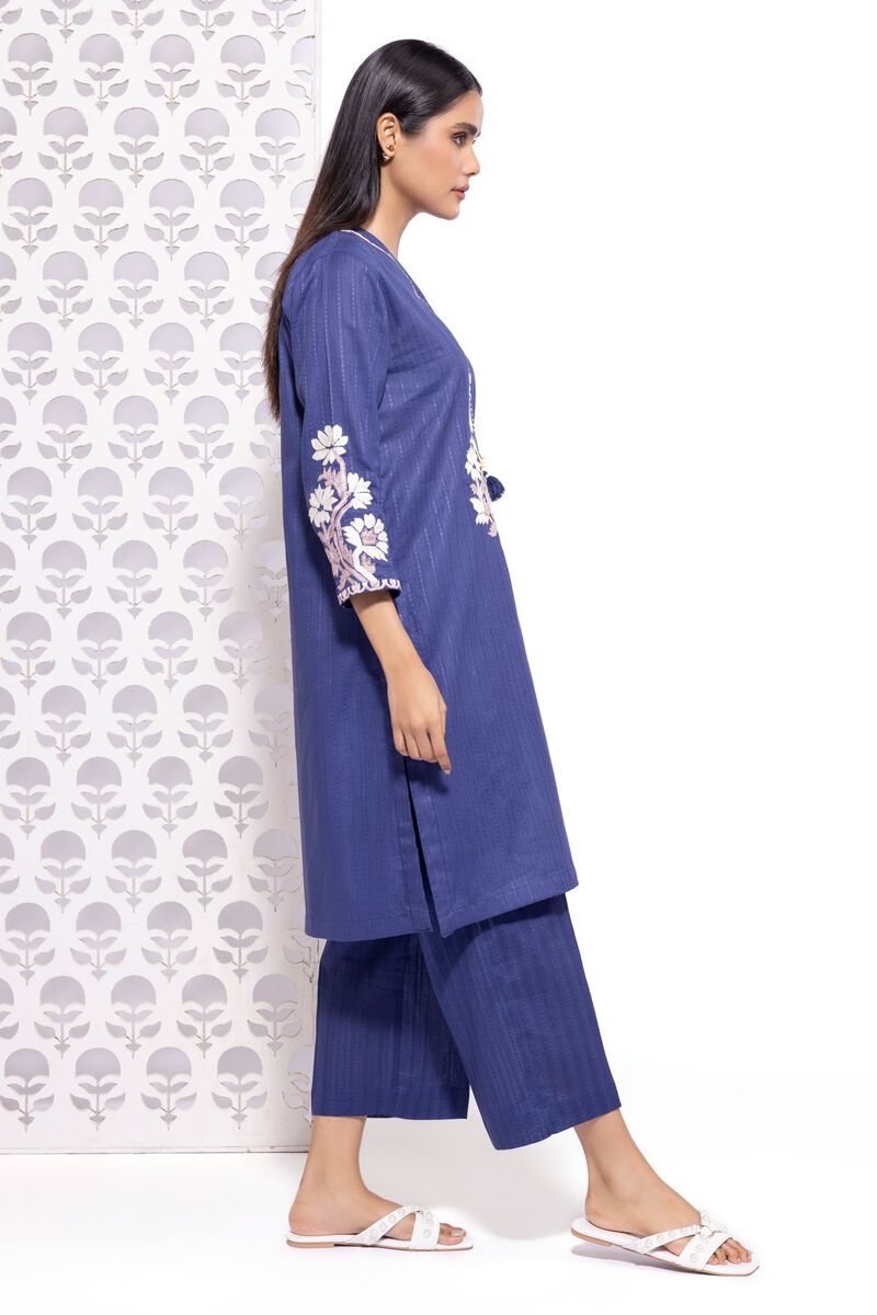 Embroidered | Textured Cotton | Kurta | null