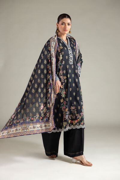 Embroidered | Jacquard | Tailored 3-Piece Set | GBP 60.00