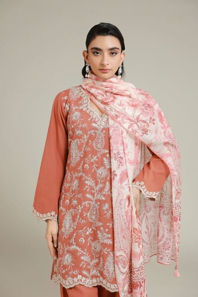 Embroidered | Cambric | Tailored 3 Piece | GBP 60.00