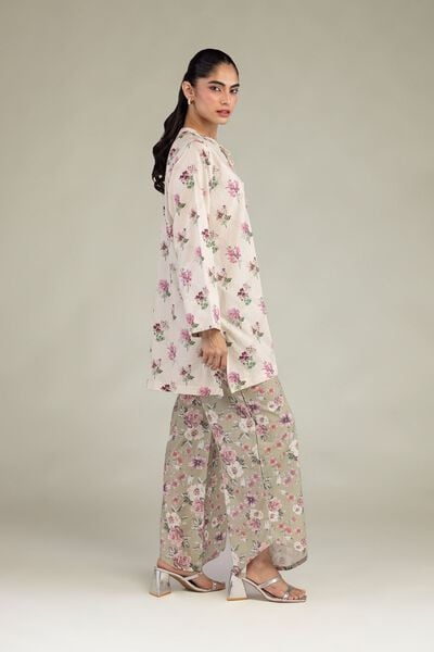 Printed | Cotton Viscose | Printed Cotton Pants | GBP 20.00