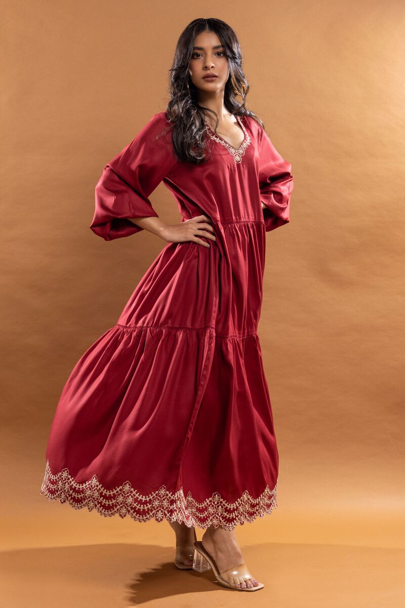  | Maxi Dress | Embroidered | null