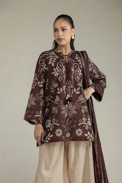 Printed | Cotton Dobby | Floral Cotton Kurta | GBP 20.00