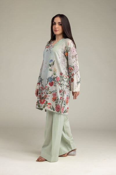 Embroidered | Cambric | Tailored 2 Piece | GBP 45.00