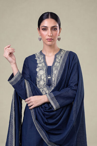 Embroidered | Light Khaddar | Light Khaddar Dupatta | GBP 30.00