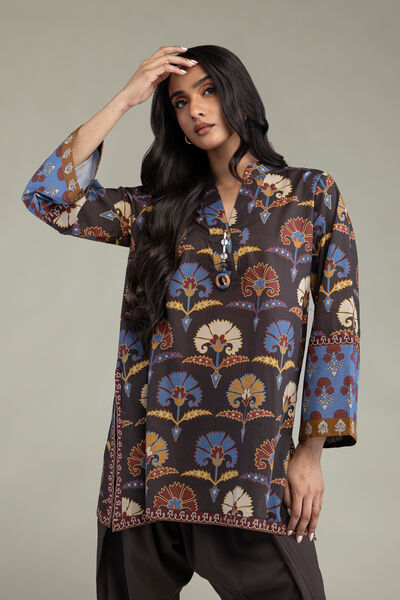 Printed | Cambric | Floral Cambric Kurta | GBP 30.00