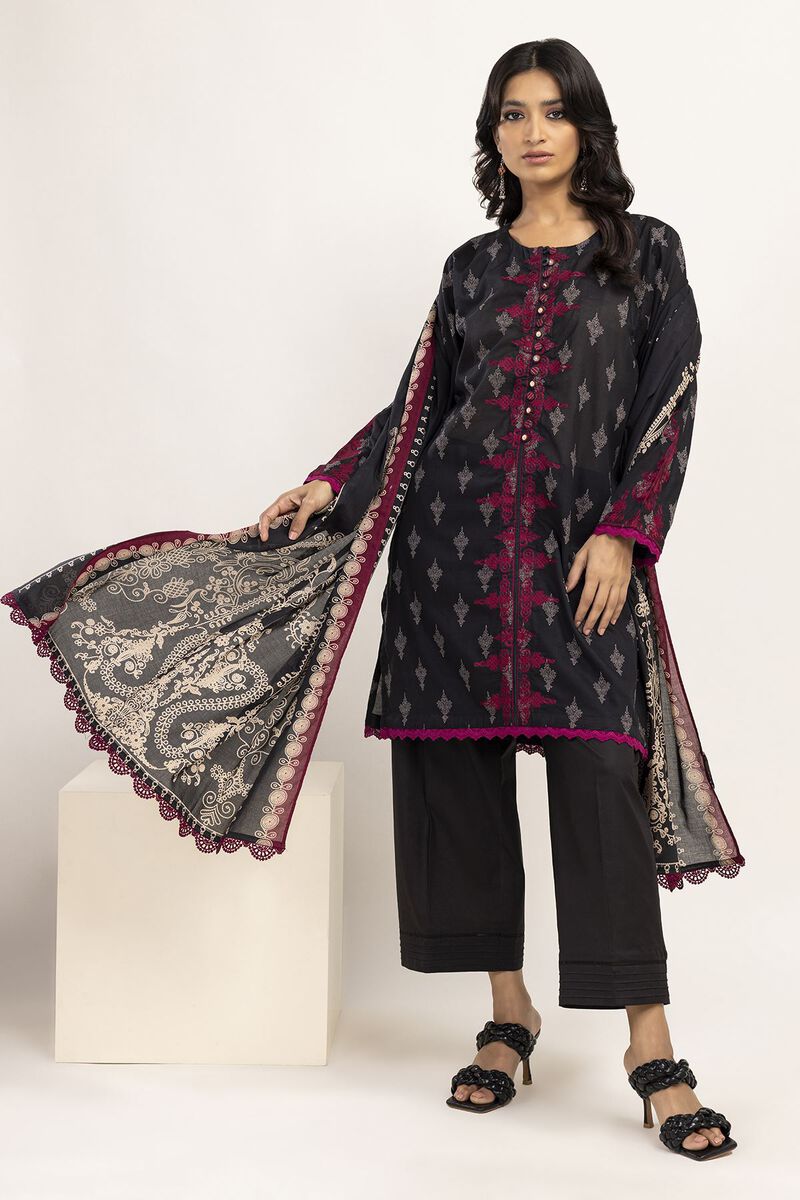 Embroidered | Lawn | Fabrics 3 Piece | null