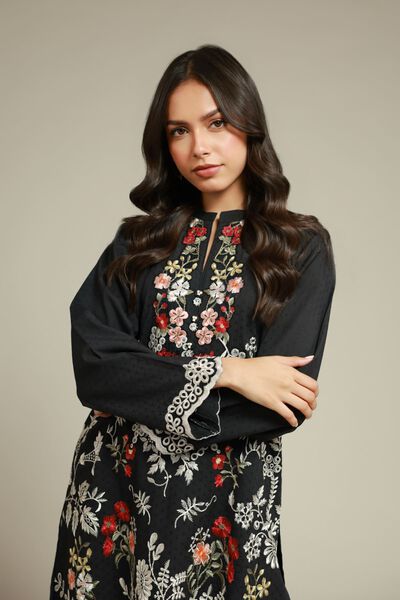 Embroidered | Cotton Dobby | Fabrics 2 Piece | Top and Bottom | GBP 15.00