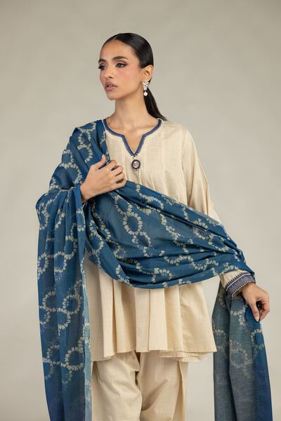 Textured Lawn | Embroidered | Textured Lawn Dupatta | GBP 25.00