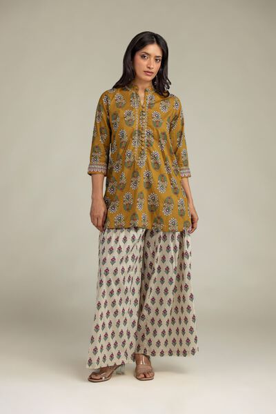 Embroidered | Cambric | Floral Cambric Pants | GBP 25.00
