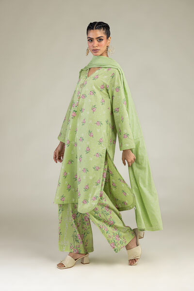Printed | Cambric | Floral Cambric Pants | GBP 25.00