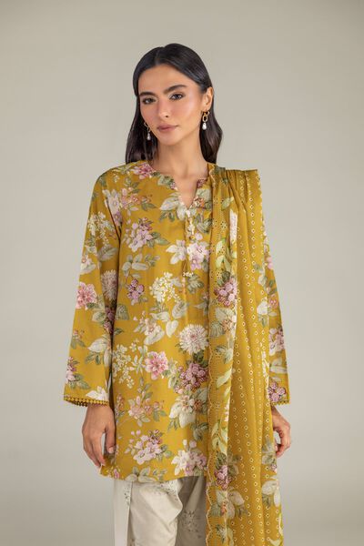 Printed | Cambric | Floral Cambric Kurta | GBP 30.00