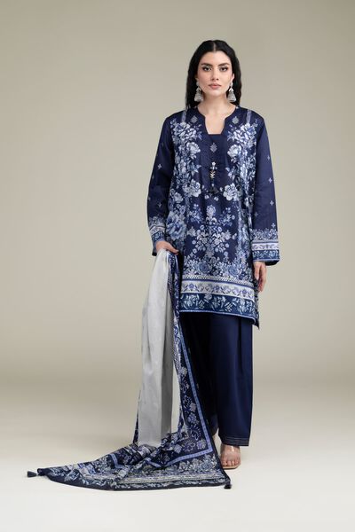 Printed | Jacquard | Fabrics 3 Piece | GBP 45.00