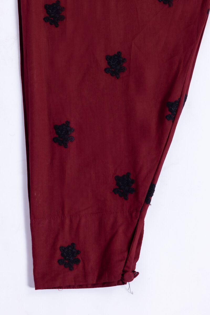 Embroidered | Crosshatch Poplin | Pants | GBP 6.00