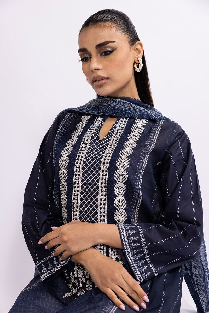 Cambric | Embroidered | Fabrics 2 Piece | Top Dupatta | null
