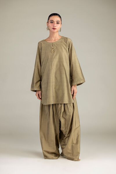 Dyed | Raw Silk | Solid Silk Pants | GBP 25.00