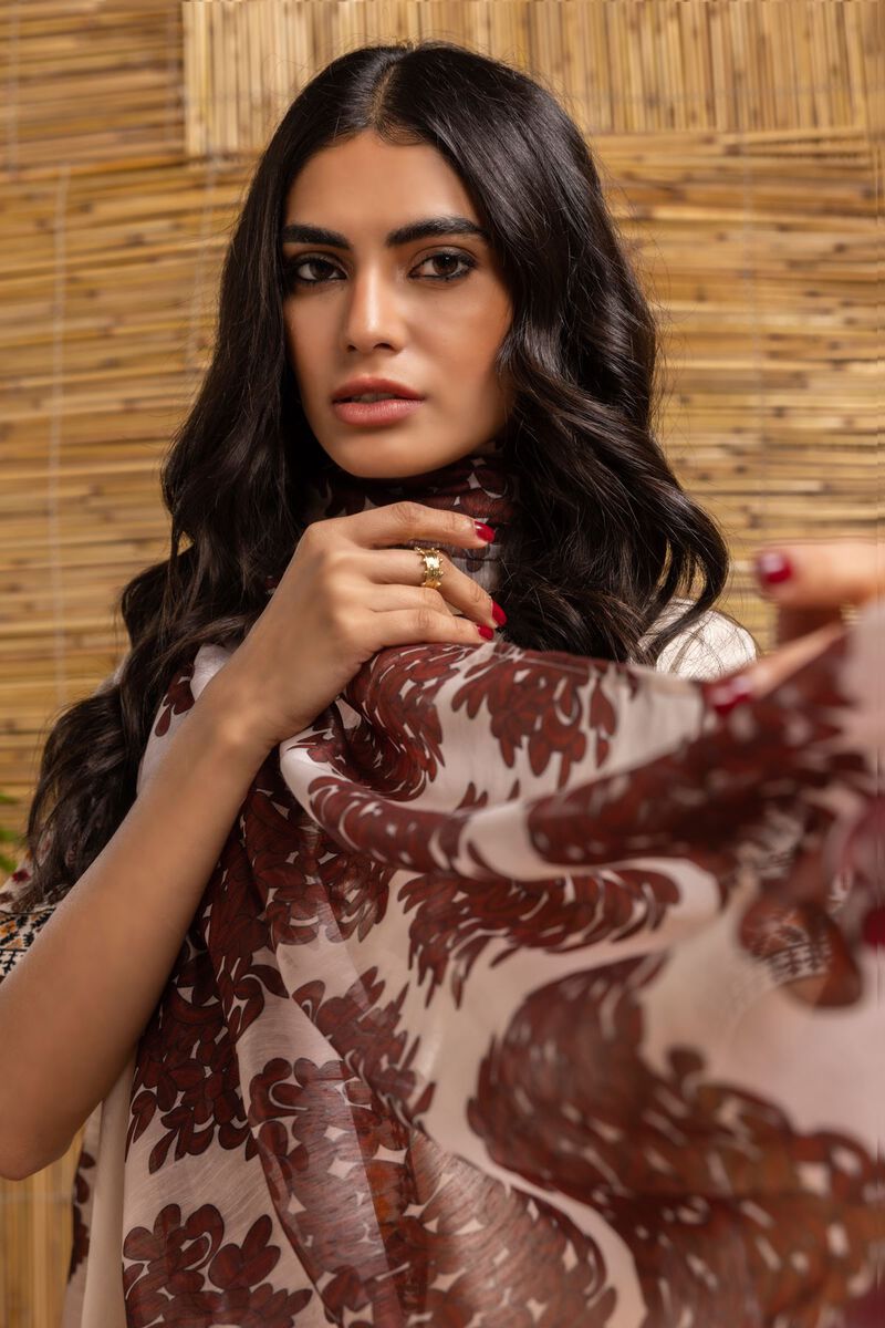 Printed | Slub Polyester | Dupatta | null