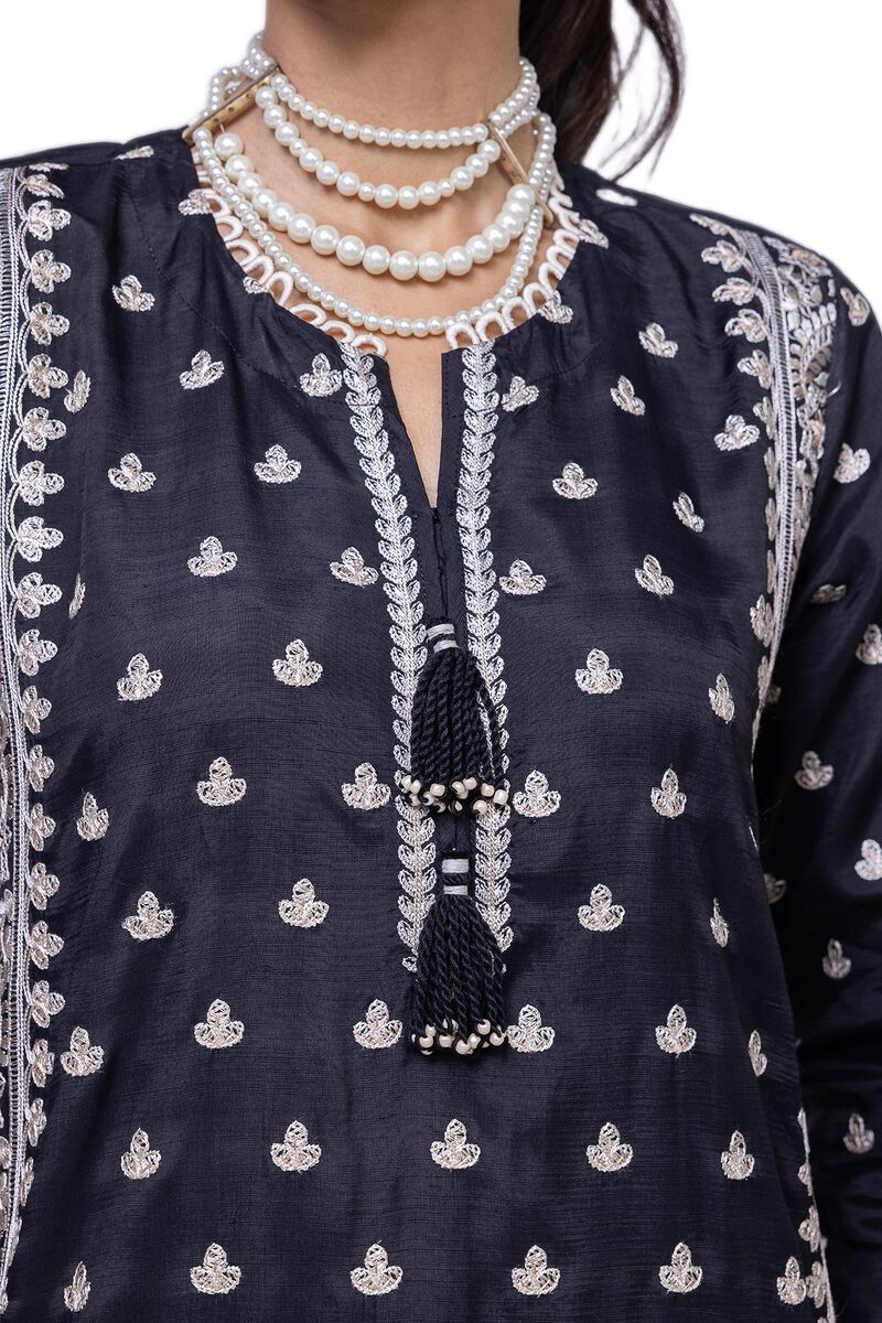 Embroidered | Raw Silk | Kurta | null