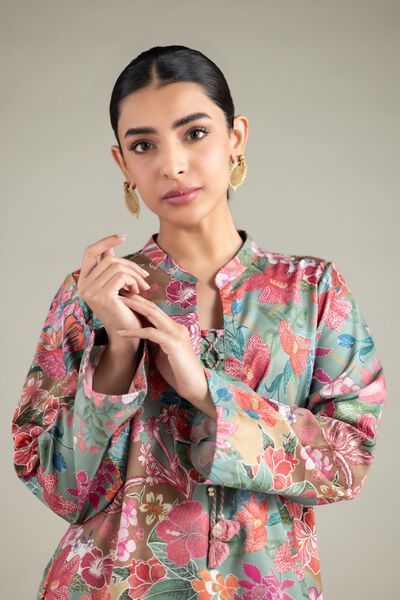 Printed | Polyester Silk | Kurta | GBP 20.00