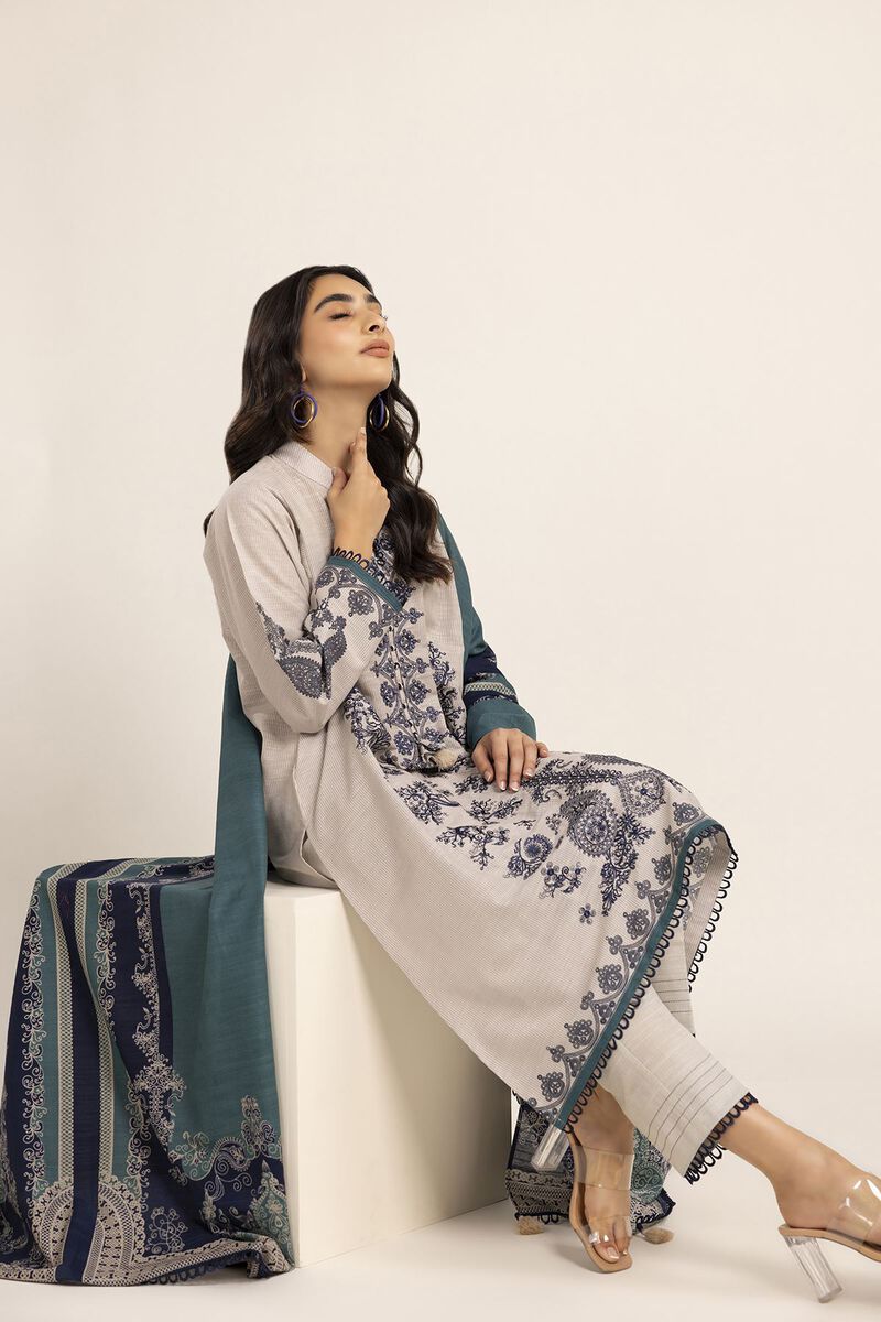 Embroidered | Khaddar | Fabrics 3 Piece | null