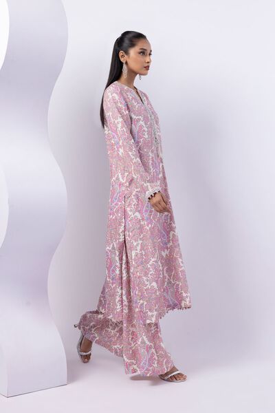 Embroidered | Viscose Oak Silk | Pants | GBP 20.00