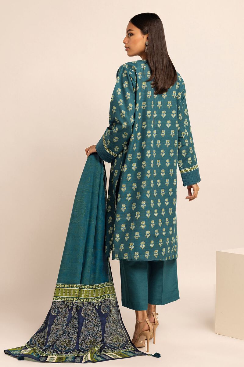 Printed | Light Khaddar | Fabrics 3 Piece | null