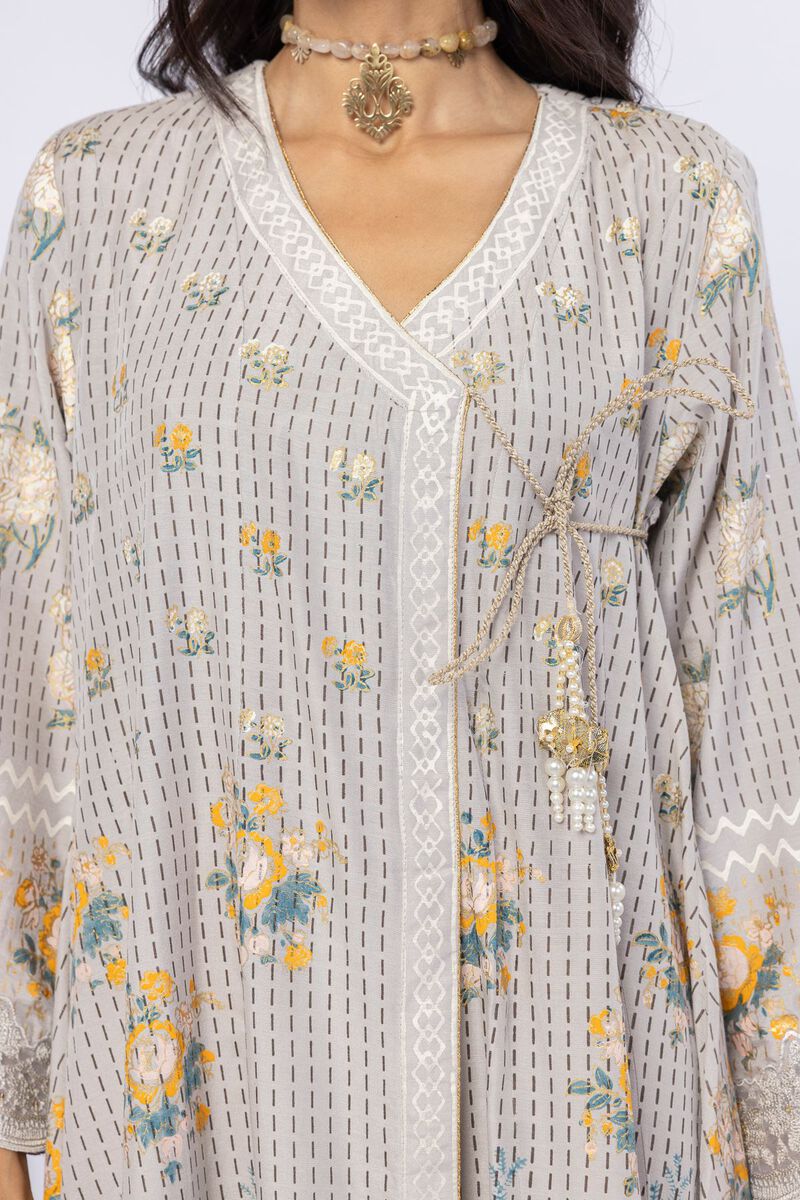 Embroidered | Raw Silk | Kurta | GBP 65.00