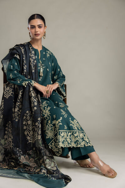 Embroidered | Raw Silk | Raw Silk Kurta | GBP 60.00