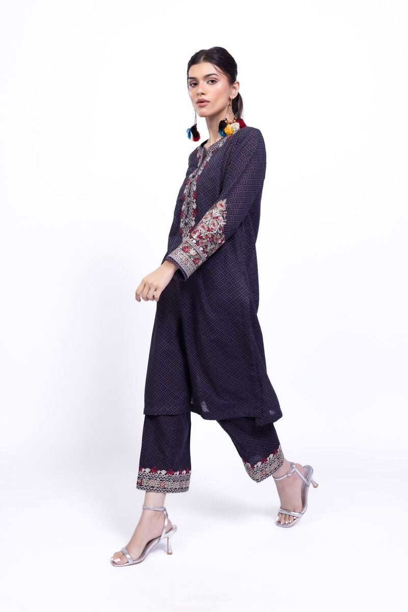 Embroidered | Khaddar | Pants | GBP 5.10