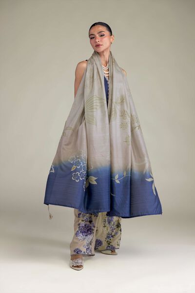 Embroidered | Polyester Silk | Dupatta | GBP 25.00