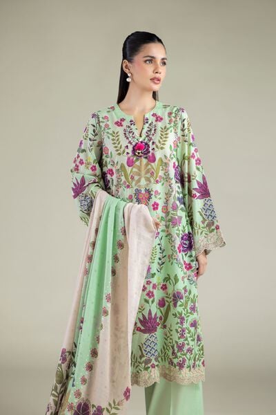 Embroidered | Messuri | Floral Tailored 3-piece | GBP 55.00