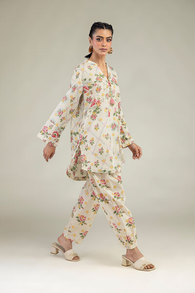 Printed | Cambric | Floral Cambric Shalwar  | GBP 25.00