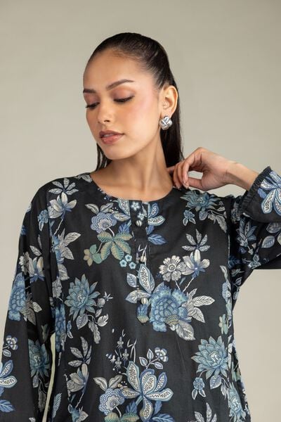 Printed | Cambric | Floral Longline Kurta | GBP 25.00