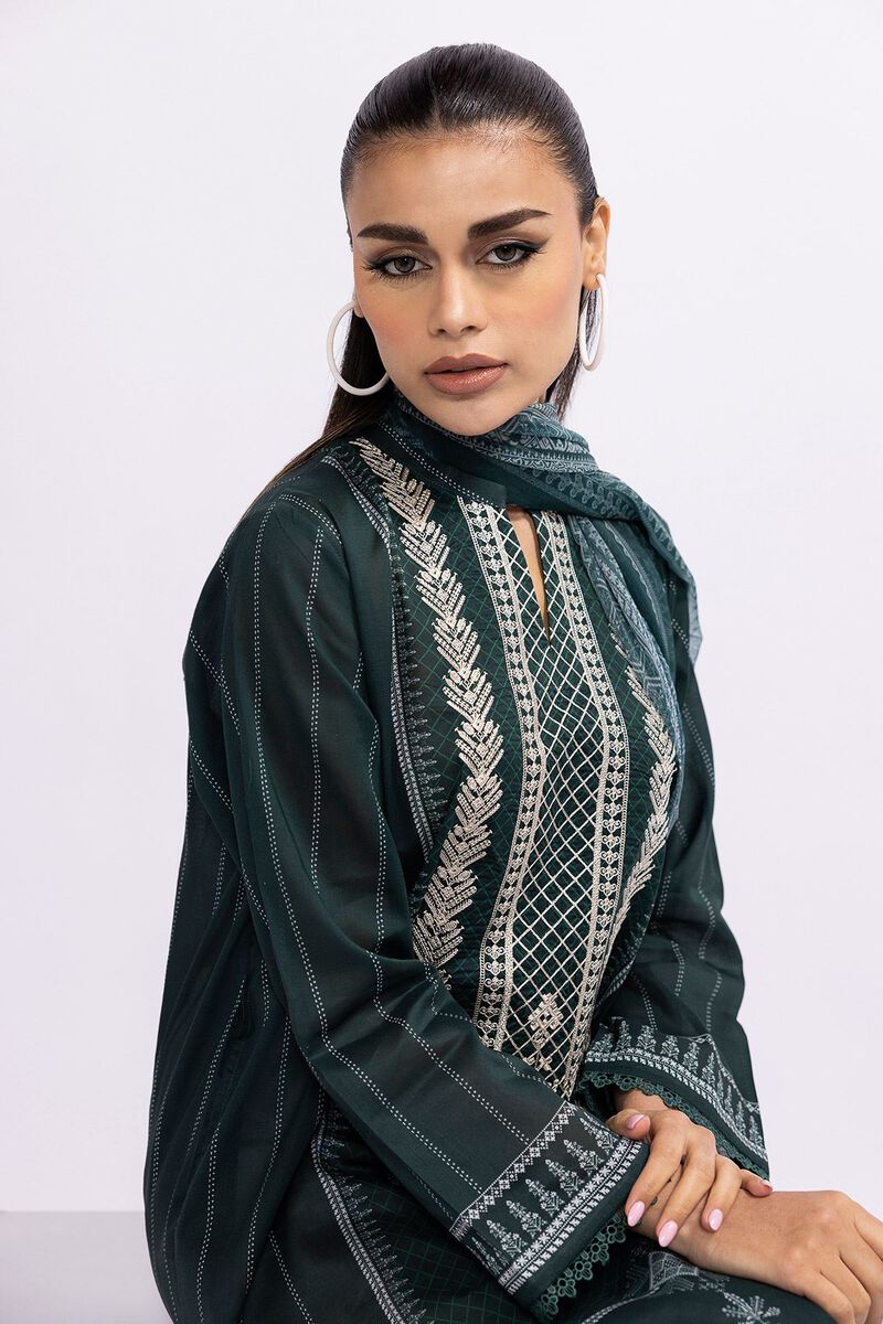 Cambric | Embroidered | Fabrics 2 Piece | Top Dupatta | null