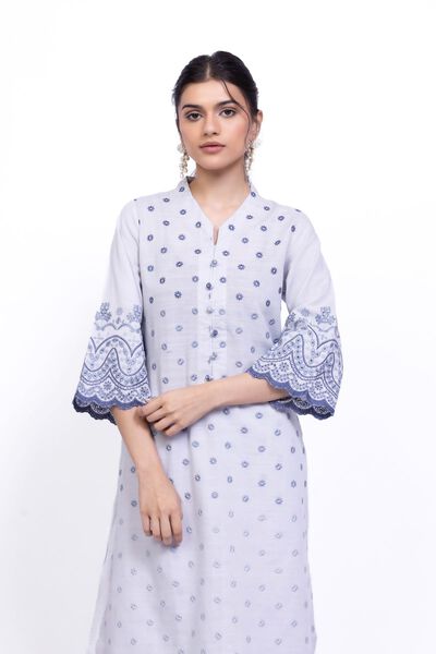 Embroidered | Khaddar | Kurta | GBP 17.50