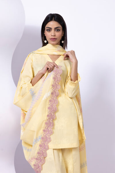 Embroidered | Slub lawn | Dupatta | GBP 12.50