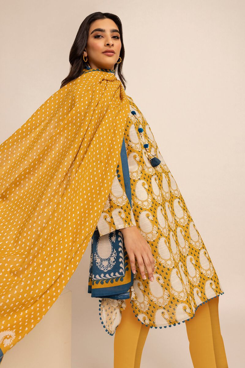 Printed | Khaddar | Fabrics 3 Piece | null