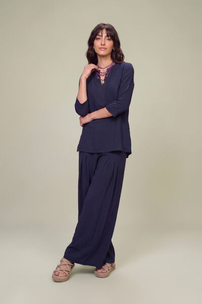 Dyed | Textured Georgette | Textured Georgette Trousers | GBP 30.00