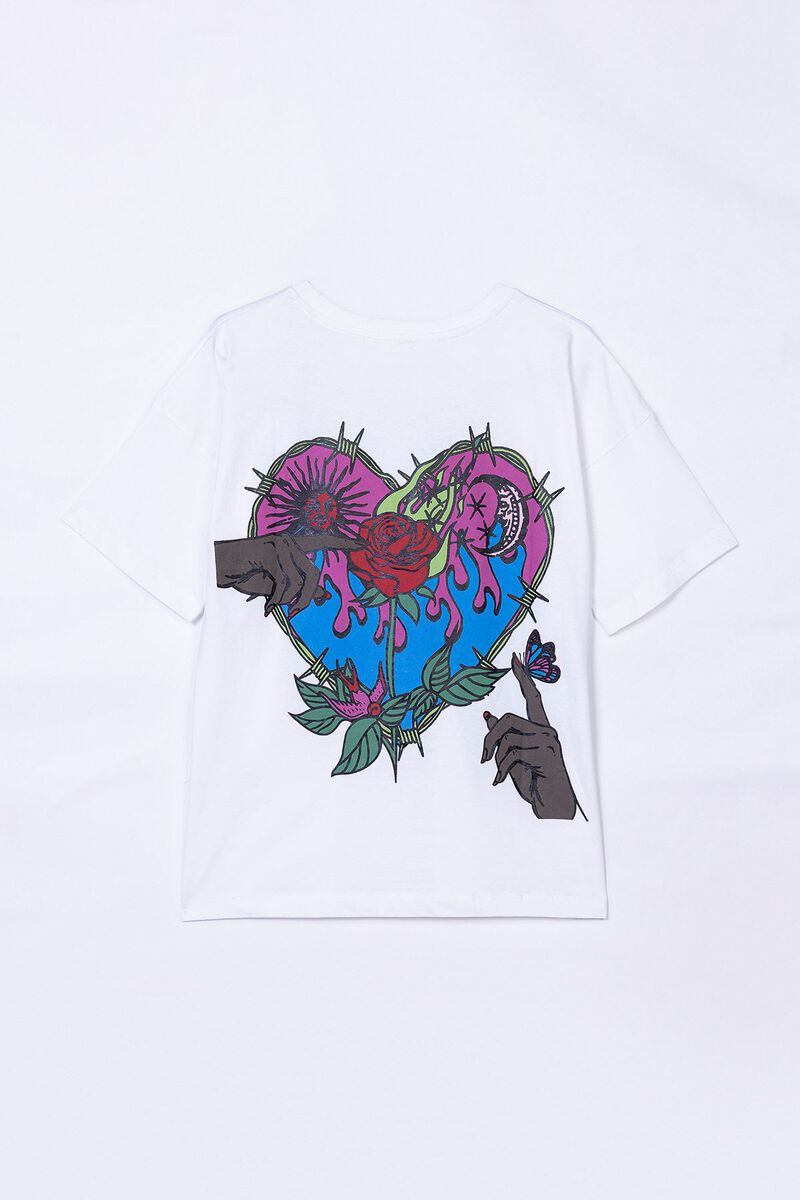 Printed | Cotton Jersey | T-shirt | GBP 3.00