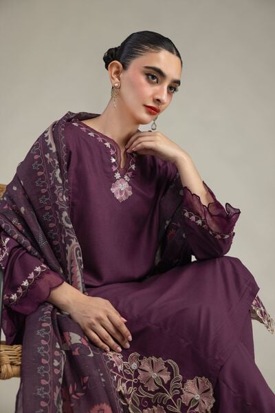 Embroidered | Mesuri | Floral Mesuri Dupatta | GBP 20.00