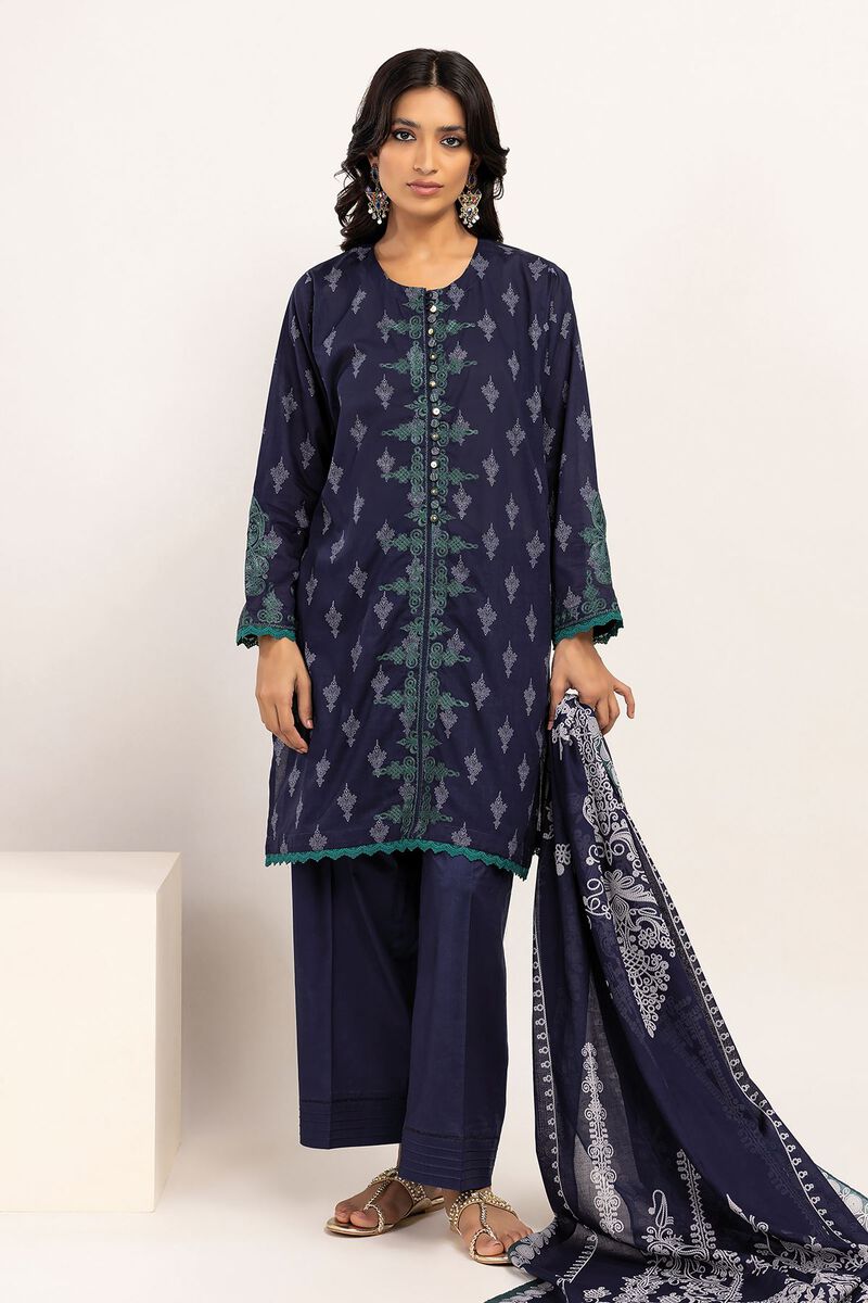 Embroidered | Lawn | Fabrics 3 Piece | null