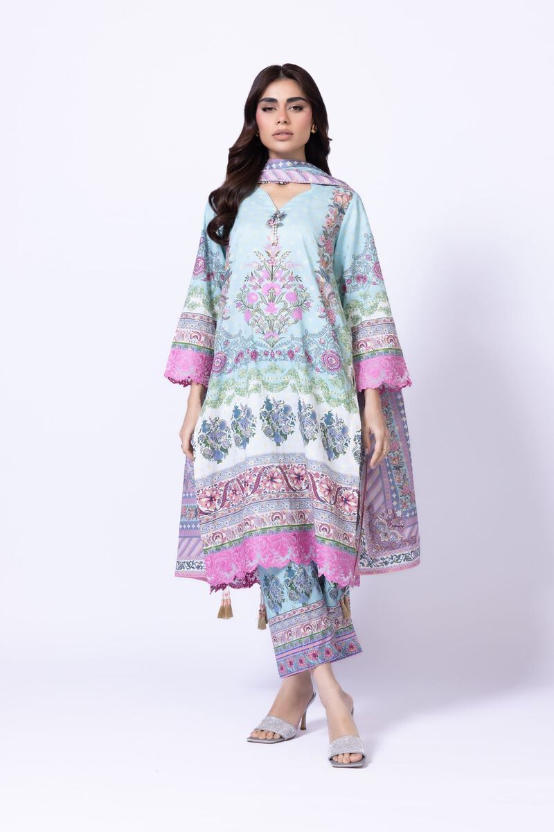 Embroidered | Cotton Polyester Broshia Jacquard | Kurta | null