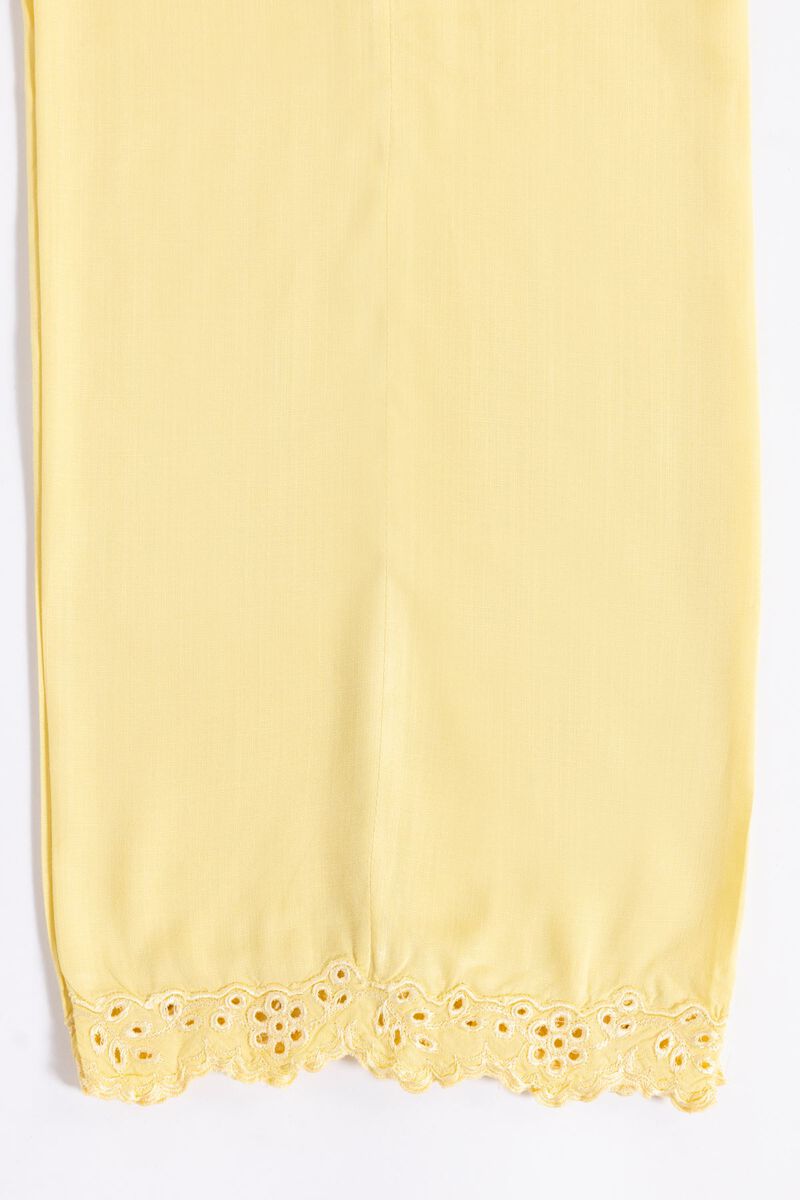 Embroidered | Crosshatch Raw Silk | Pants | GBP 20.00
