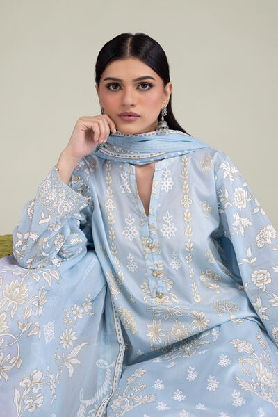 Printed | Lawn | Tailored 3-Piece Lawn | GBP 50.00
